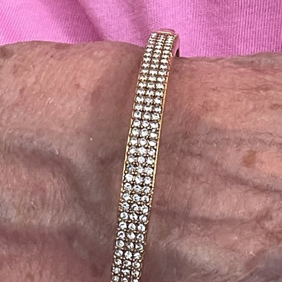 kate spade Jewelry - Kate Spade Pave Row Bangle